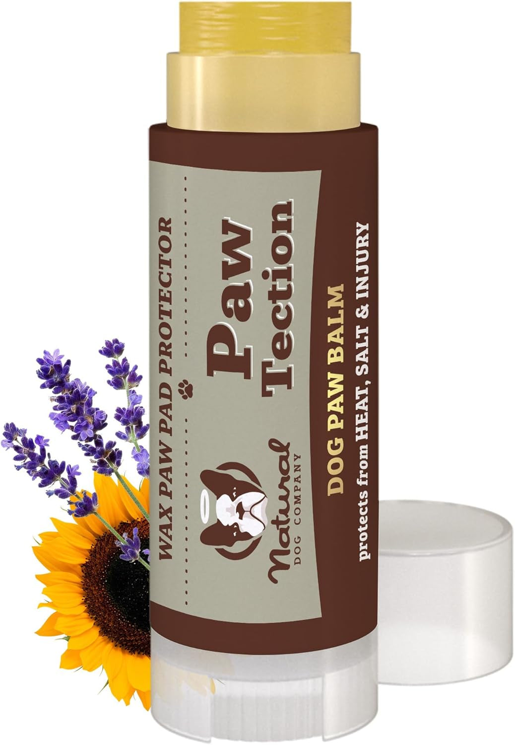 Pawtection Dog Paw Wax - Ultimate Protection for Hot Pavement & Trails, Non-Toxic & Lick Safe, Perfect for Summer Adventures, 0.15 Oz Stick