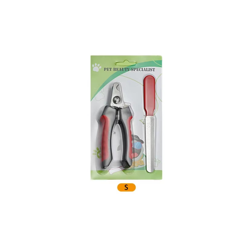 Ultimate Stainless Steel Pet Nail Clipper - Effortless Dog & Cat Grooming Tool