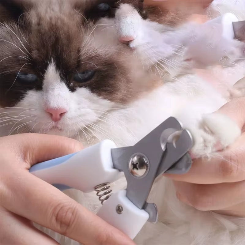 Ultimate Stainless Steel Pet Nail Clipper - Effortless Dog & Cat Grooming Tool