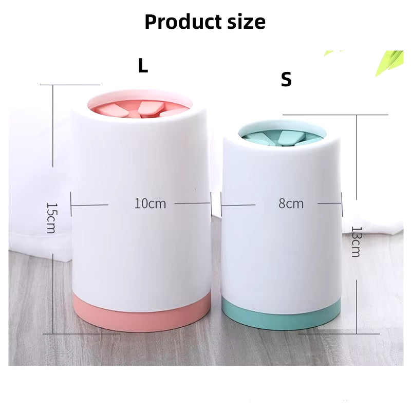 Pet Paw Cleaner Cup – Soft Silicone Foot Washer for Dogs & Cats