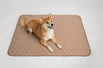 Premium Waterproof Reusable Dog Pee Pad - 41"x41" with Grommets for Easy Use