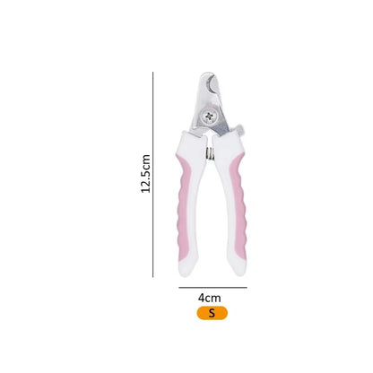 Ultimate Stainless Steel Pet Nail Clipper - Effortless Dog & Cat Grooming Tool