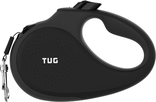 Experience Ultimate Control with Our Premium 16ft Retractable Dog Leash - Perfect for Large Breeds in Stylish Black/Grey