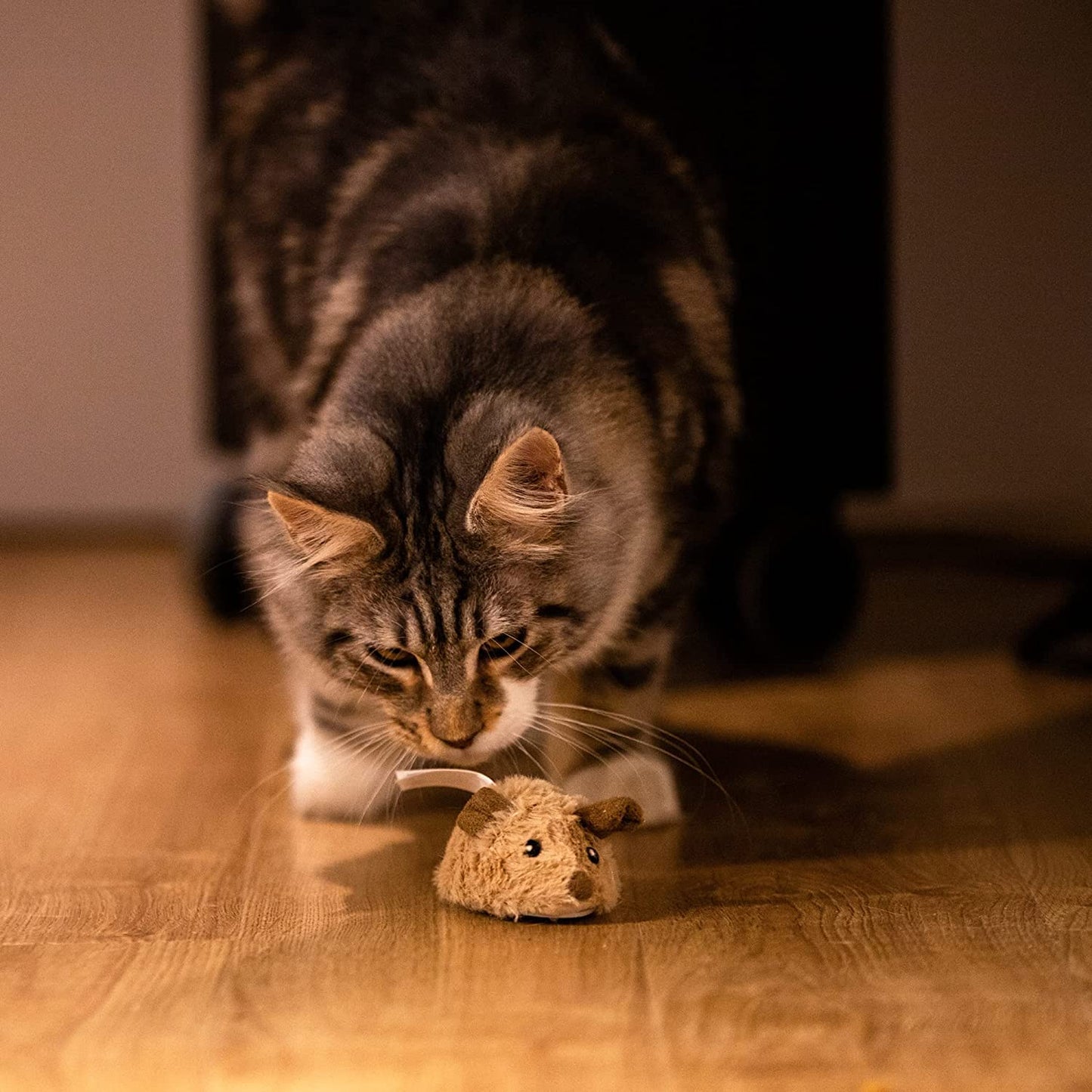 🐭 Interactive Moving Mouse Cat Toy – Realistic Squeaky Sound & Automatic Self-Play Fun for Indoor Cats